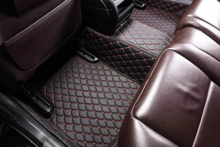 Prestige® Custom Black & Red Car Mats